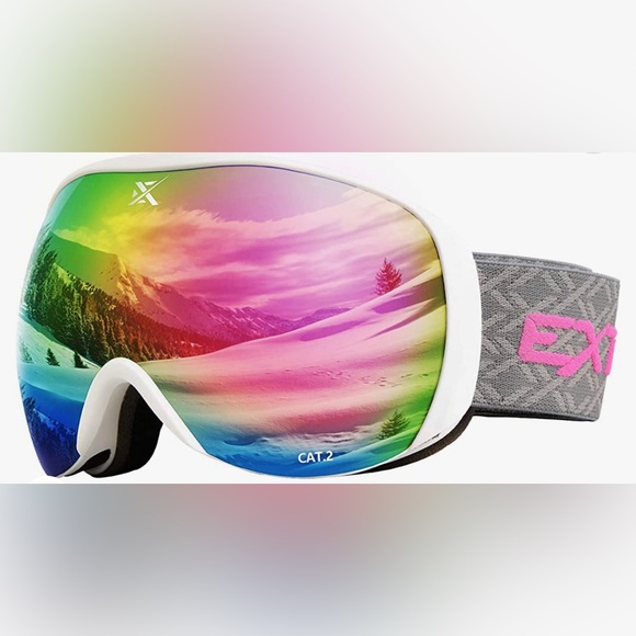 Accessories Nwt Ski Goggles Lightweight Wide View Uv40 Protection